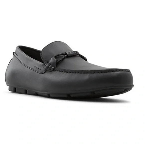 Aldo | Shoes | Aldo Nwb Mudia Black Rounded Toe Loafers  display picture 3